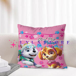 Paw Patrol Party Supplies Decor: Paw Patrol Skye Cushion Cover | Soft Polyester | 45cm x 45cm