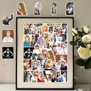 50Pcs Taylor Swift Sticker Set - Perfect for Parties and Birthdays