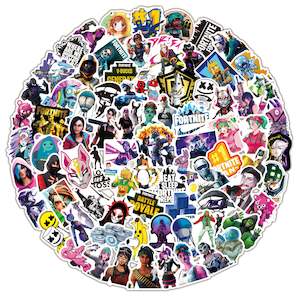 Girls: 100Pcs Fortnite Sticker Set - Perfect for Parties and Birthdays