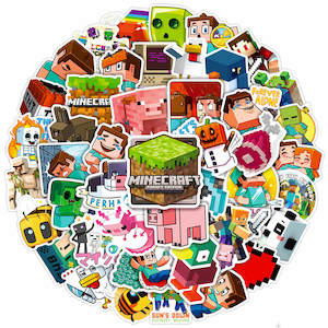 100Pcs Minecraft Sticker Set