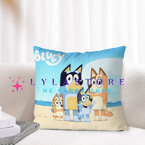 Bluey Polyester Cushion Cover - 45cm x 45cm