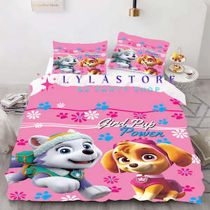 Paw Patrol Skye Pink Duvet Cover Set - Perfect for Kids Bedroom