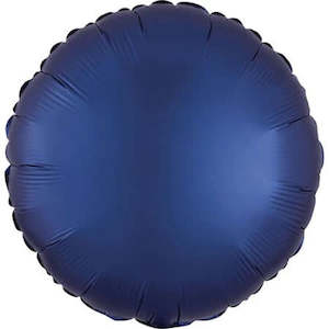 Foil Balloon Satin Luxe - Matte Metallic Blue