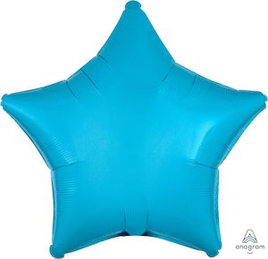 Foil Balloon Caribbean Blue Star
