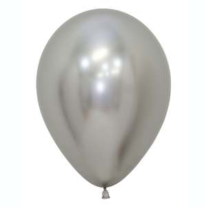 Chrome Reflex: Balloon Single Chrome/Reflex Silver