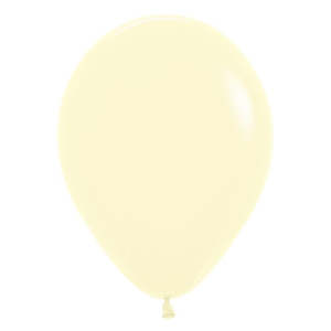 Standard Colours: Balloon Single Matte Pastel Yellow