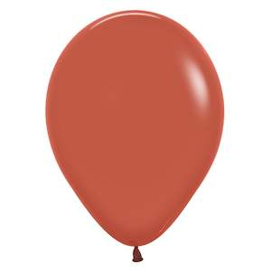 Standard Colours: Balloon Single Terracotta