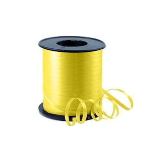 Curling Ribbon Yellow 91M