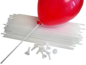 Other Balloon Accsesories: Balloon Cups & Canes Set 100pk