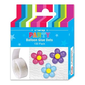 Other Balloon Accsesories: Party Balloon Glue Dots -100pk