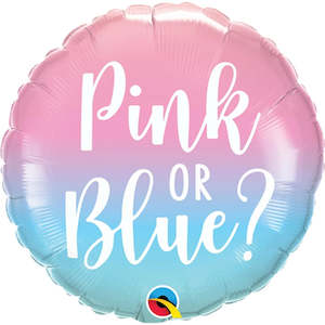 Other Messages: 18" Foil Balloon Gender Reveal - Pink or Blue