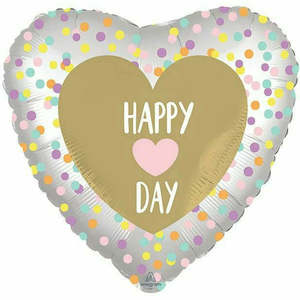 Balloon Foil 18" Happy Heart Day