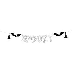 Halloween Spooky Balloon Banner