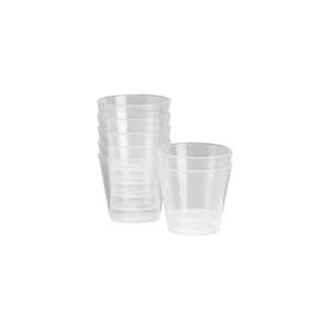 Plastic Paper Cups: Plastic Shot Glasses 25pk (Vodka Jellies)
