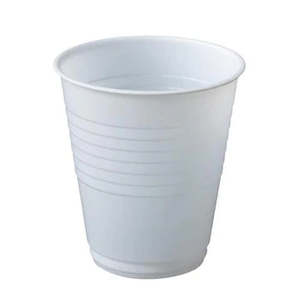 Plastic Insert Cup 200ml White 50pk