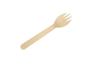 Wooden Biodegradable Sporks 100pk