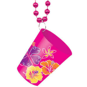 Luau Shot Glass Necklace