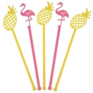 Tropical Drink Stirrers 10PK