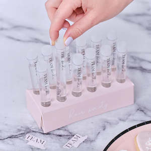 Cocktail Accessories: Bride to Be Shot Tube Tray 12pk