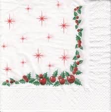 Christmas Napkins 2ply 100pk