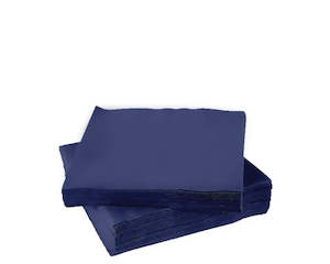 Napkins: Dinner Napkins - Dark Blue 50pk