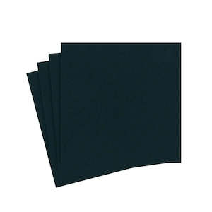 Napkins: Cocktail Napkins - Black 100pk