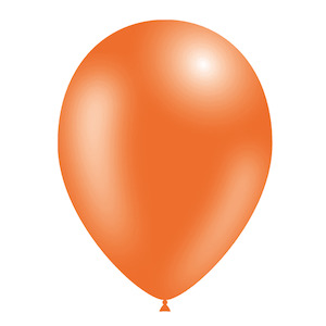 Quality Balloons 25pk, Standard Orange