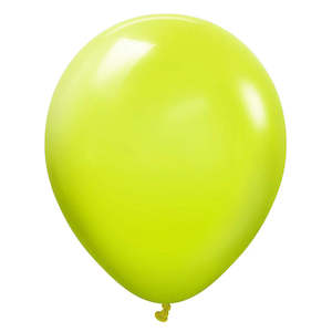 Pack Of 25: Quality Balloons 25pk, Fashion Lime Green