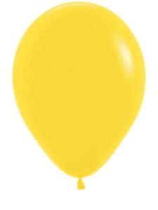 100 Packs 1: Quality Balloons 100pk, Standard Yellow