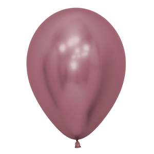 Metallic Pink Balloons - 12pk