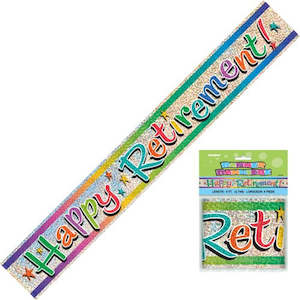 Banner Happy Retirement