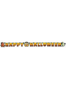Banners: Halloween Banner Happy Halloween Jointed