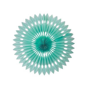 Tissue Paper Fan Mint - 40cm