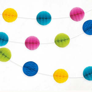 Bright Honeycomb Garland 2m