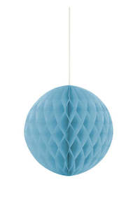 Honeycomb Ball Pale Blue 20cm