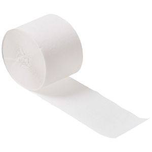 Streamers: Crepe Streamers 24m White 2pk