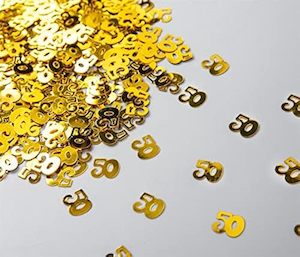 Scatters: Scatter Confetti 50 Gold Holographic