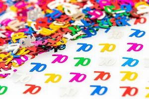 Scatter Confetti 70 Multi Mix