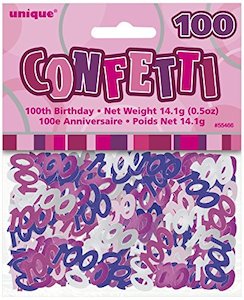 Scatters: Scatter Confetti 100 Pink/Purple Mix