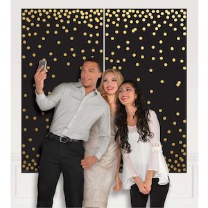 Gold Confetti Scene Setter