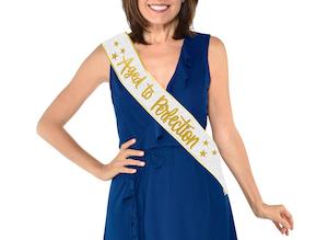 Aged To Perfection Birthday Sash