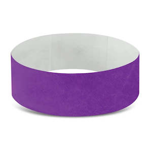 Wristbands: Wrist Bands 25mm 40pk - Purple