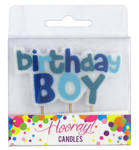 General Birthday: Candles Birthday Boy
