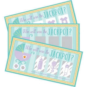 Baby Shower Game - Scratch to Win