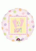 18" Foil Balloon Its a Girl