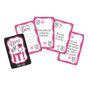 Bridal Shower: Hens Night Party Game - Truth or Dare