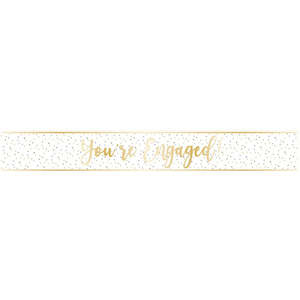 You're Engaged Foil Banner