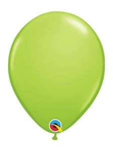 St Patricks: Balloon Single Standard Lime Green