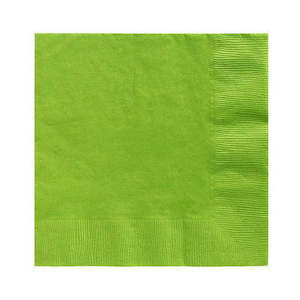 Lunch Napkins - Lime Green 20pk