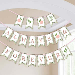 Valentines: Always And Forever Banner - 15ft
